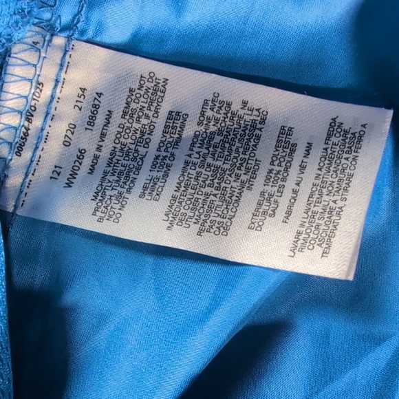 Columbia Blue Side Hill Windbreaker Size 2XL - Picture 7 of 8